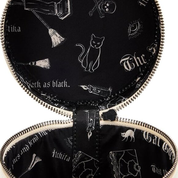 NWT Disney Loungefly Hocus Pocus Black Flame Candle Crosssbody - Picture 2 of 4